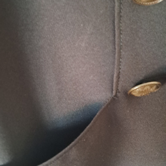 Disney Women's Black Buttoned High Waist Shorts - Picture 4 of 7